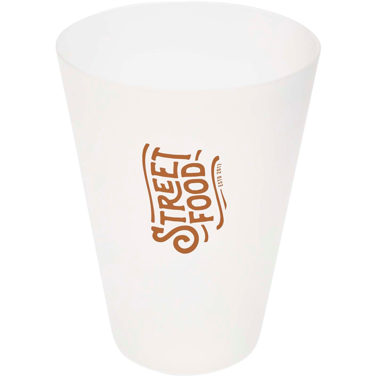 Glastonbury 300 ml Becher aus Kunststoff  - klar mattiert-545