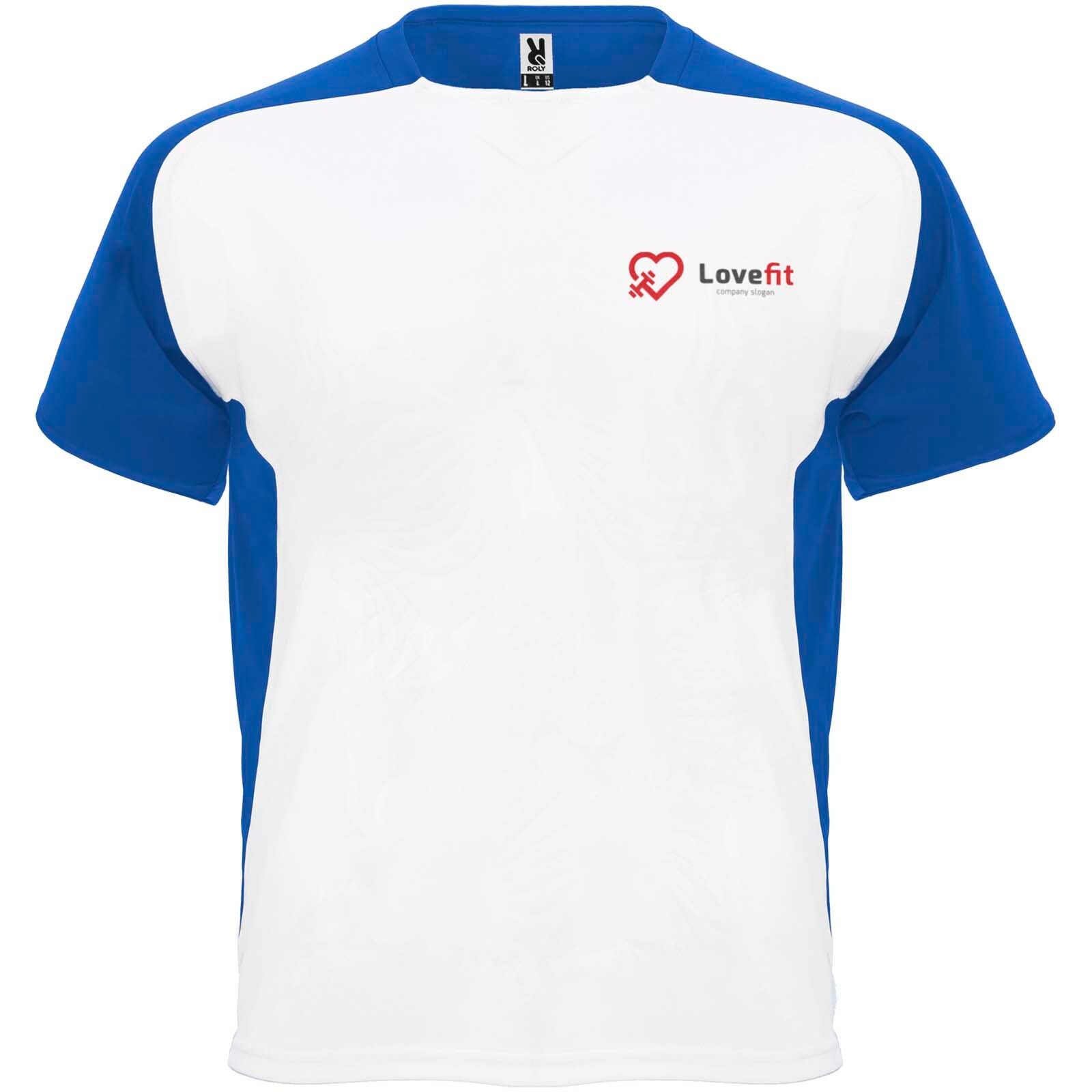 Bugatti Sport T-Shirt für Kinder - weiss -  royalblau-277