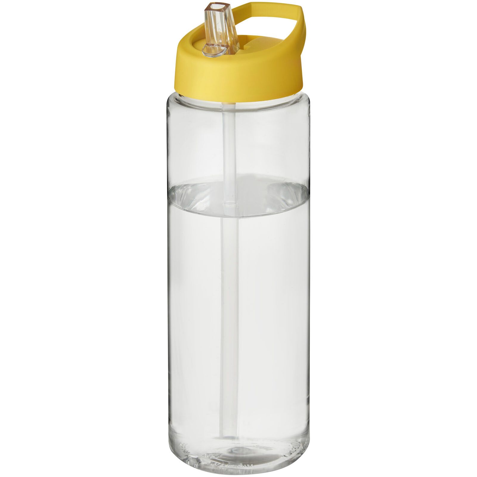 H2O Active Vibe 850 ml Sportflasche mit Ausgussdeckel - transparent -  gelb-738