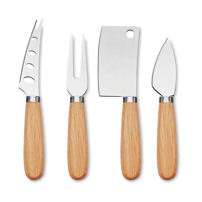 Käsemesser-Set CAMEMBERT - holz-293