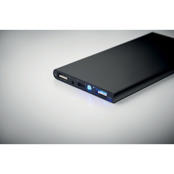 8000 mAh Powerbank POWERFLAT8C - schwarz-309