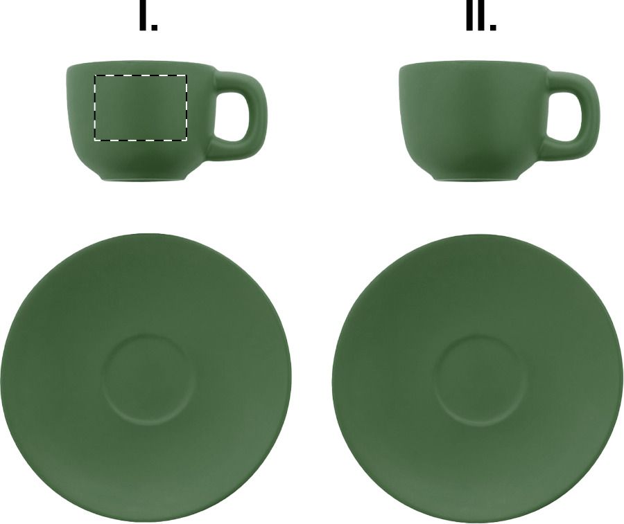 Veredelungsposition Tasse 1 - für Rechtshänder
