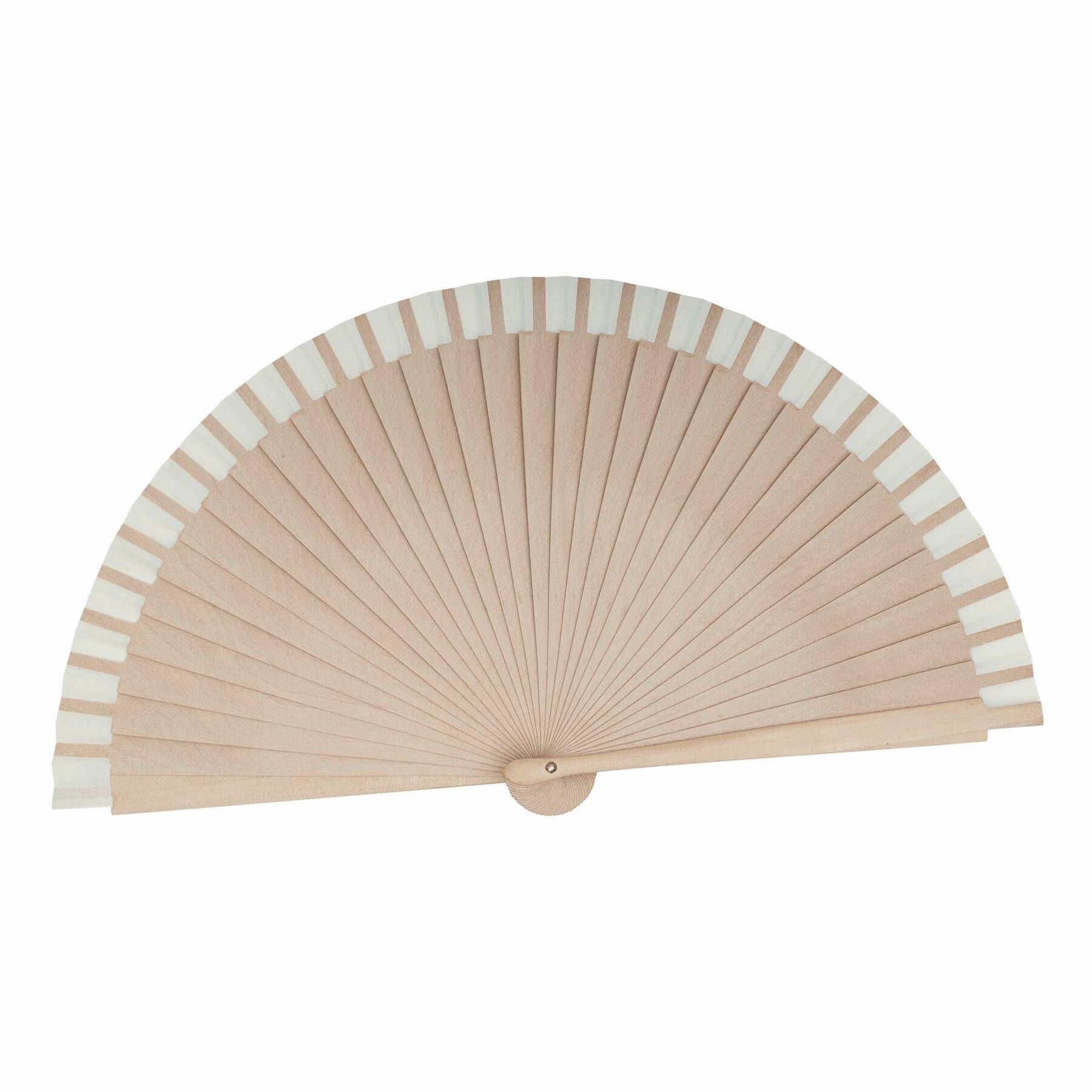 Faltbarer Fächer GEO COOL - natur-811