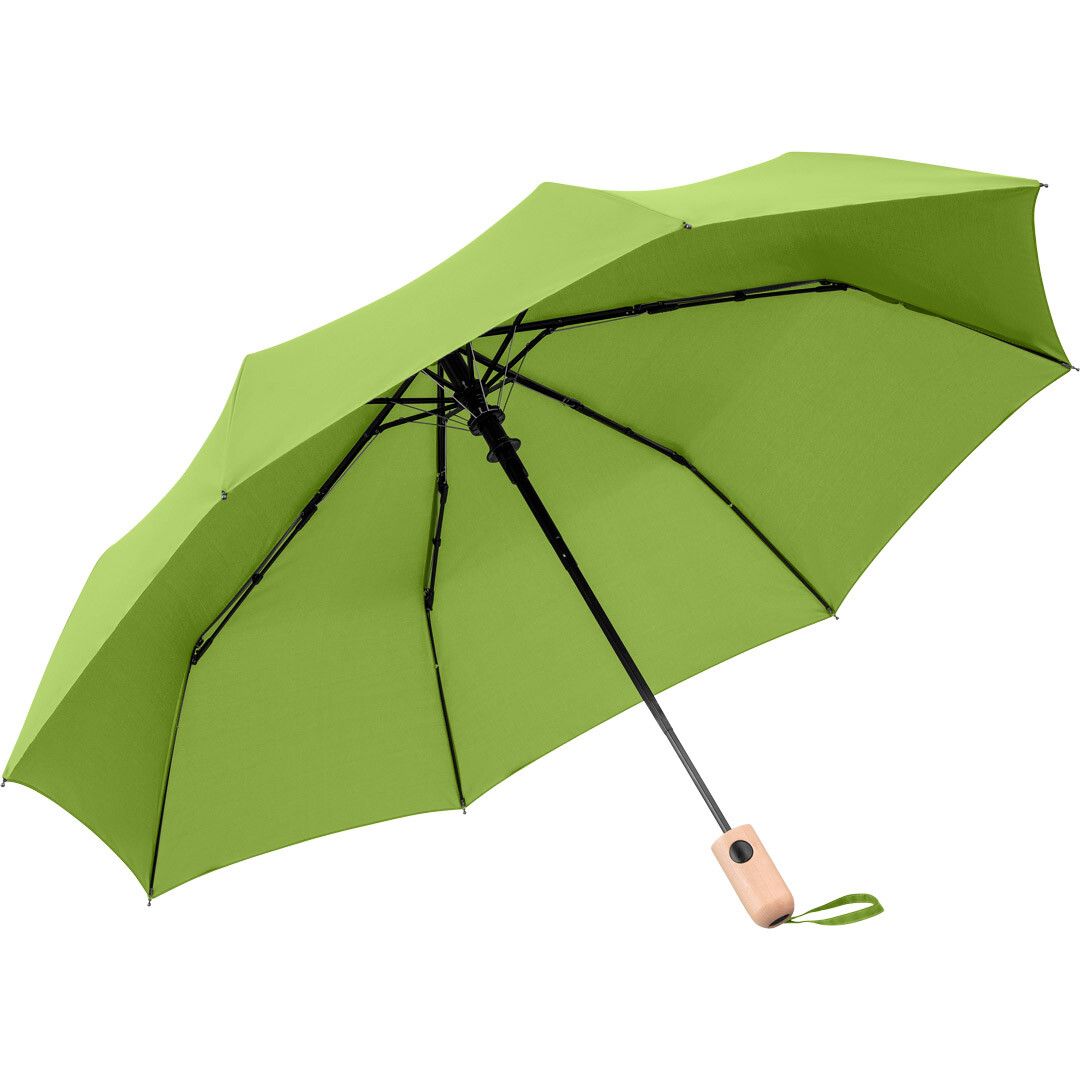 AC-Taschenschirm ÖkoBrella mit waterSAVE® Bezug Ø100 cm - limette-155