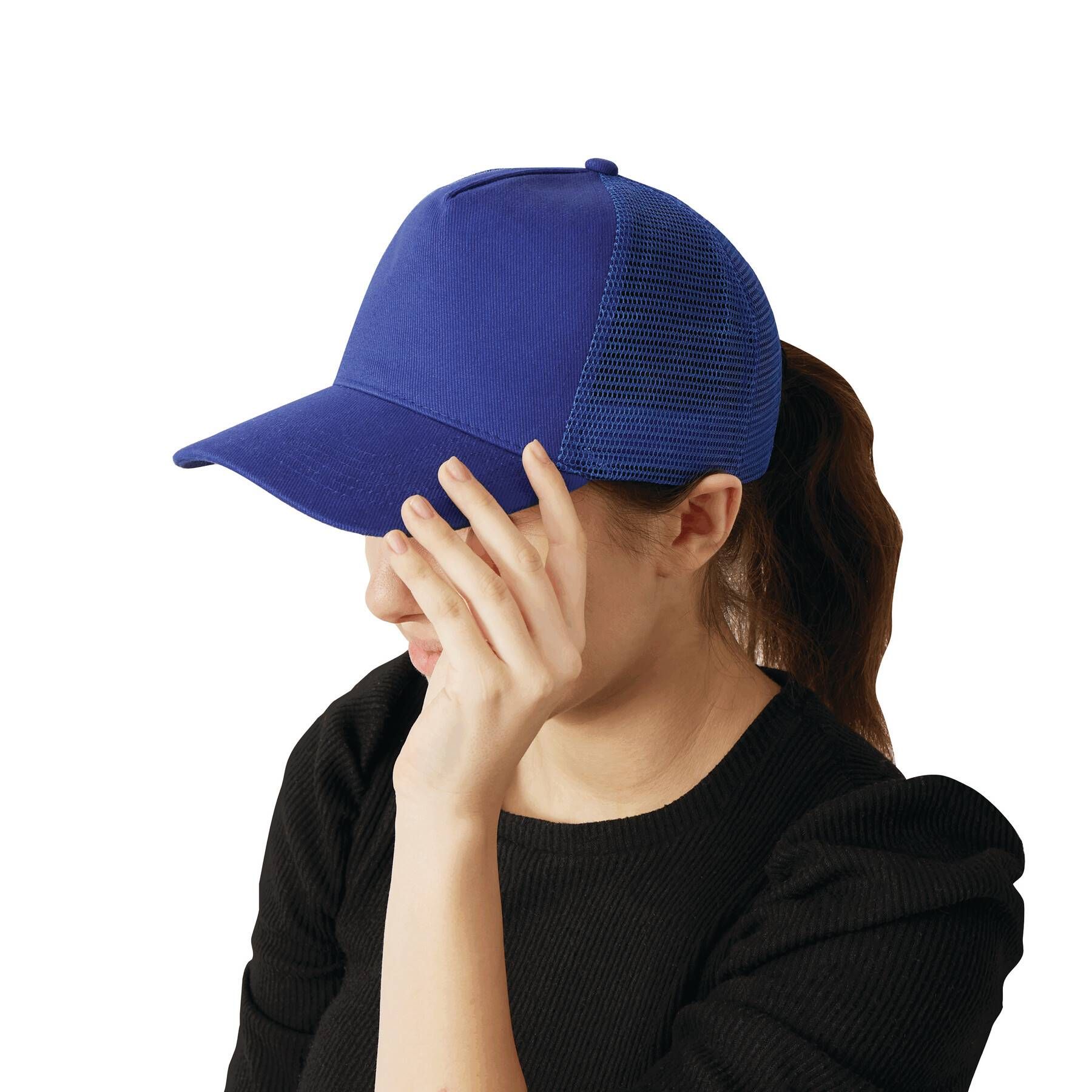 5-Panel-Cap FASTBALL - royalblau-947
