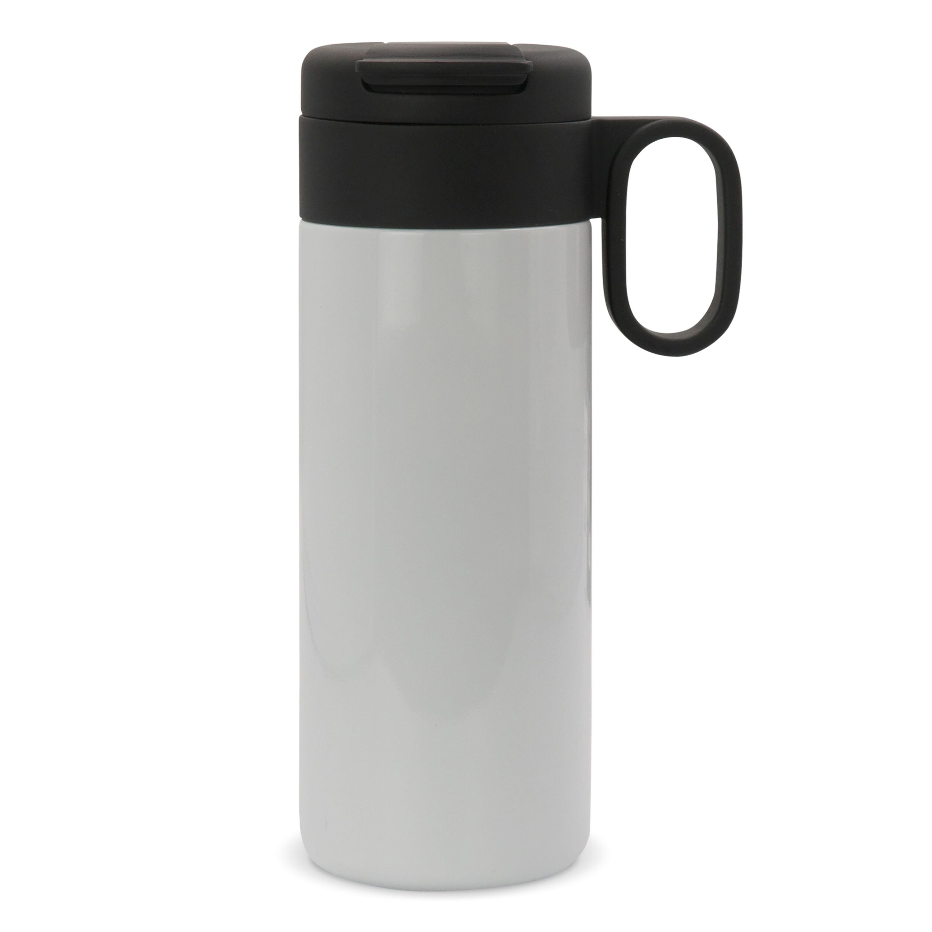 Isolierbecher Flow mit Griff 400ml - weiss-831