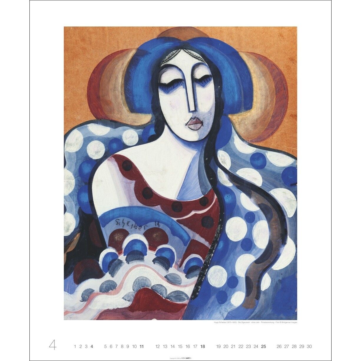 Kunst in Blau Edition - Kunst & Kultur Kalender-43