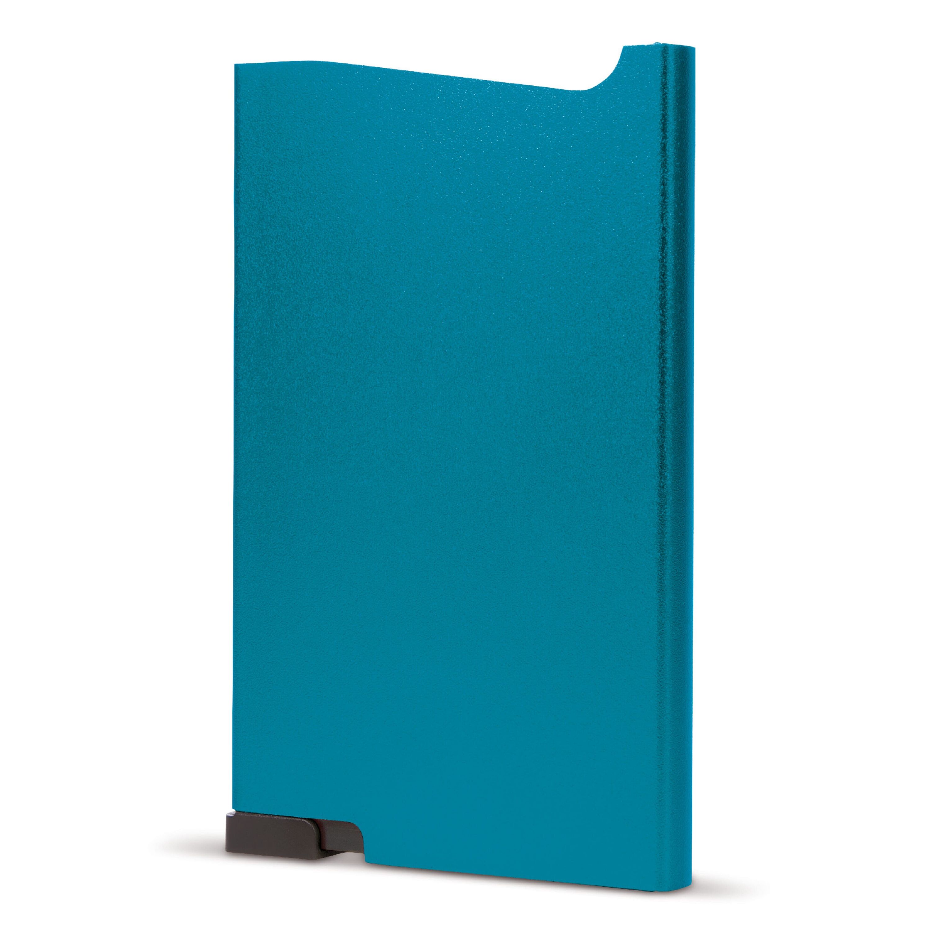 Aluminium Kartenhalter - hellblau-785