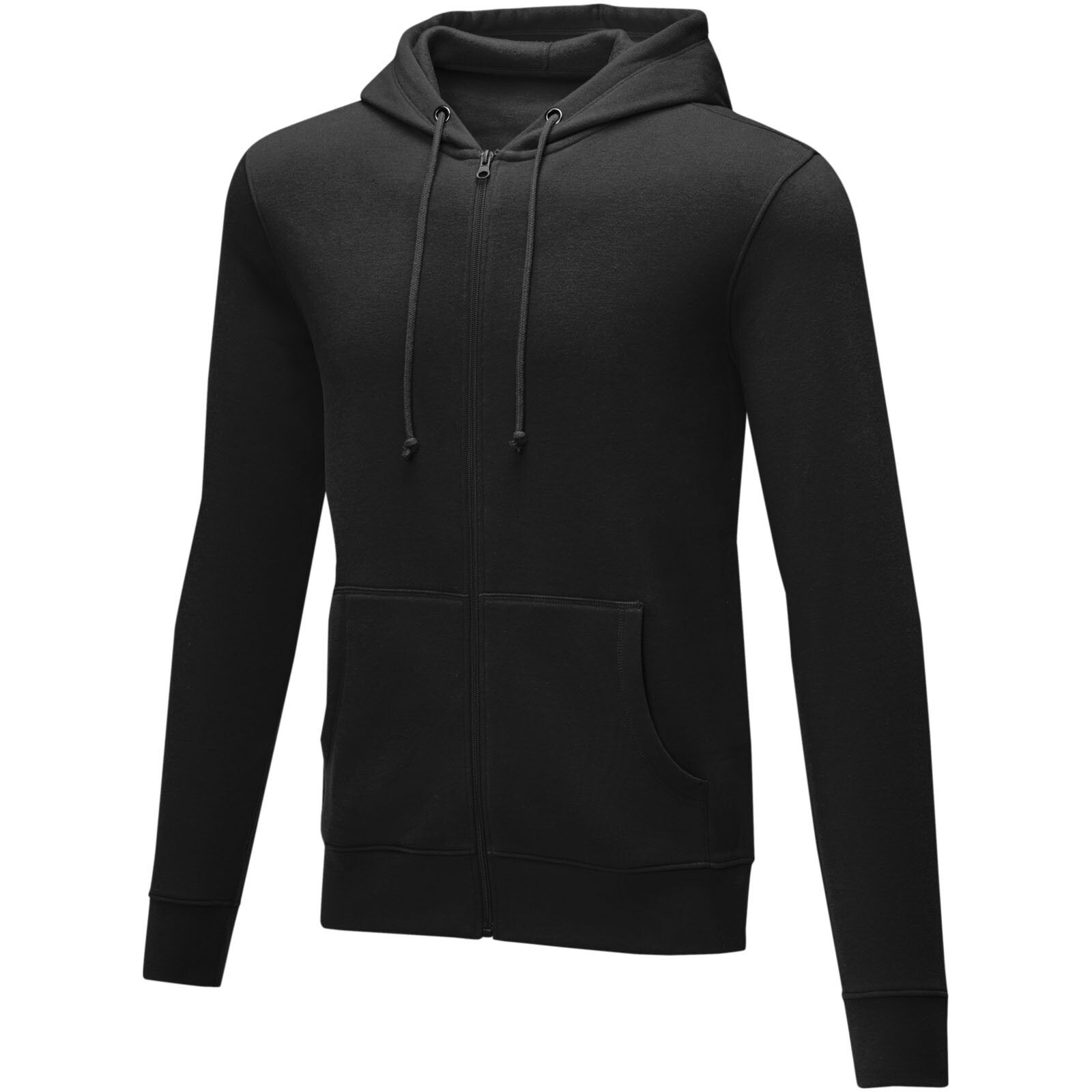 Theron Herren Kapuzenpullover mit Reißverschluss - schwarz - XL-771