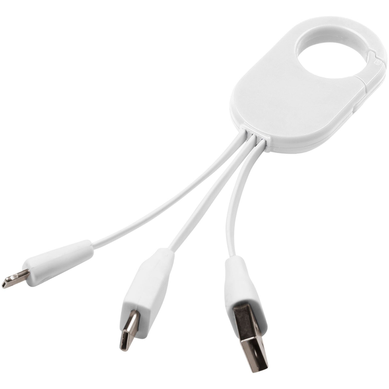 Troop 3-in-1 Ladekabel - weiss-267