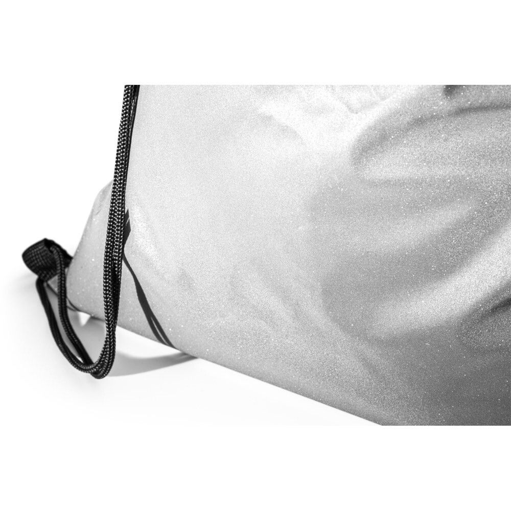 SYROS Reflektierende Tasche aus Polyester (200 g/m²) - satinsilber-396