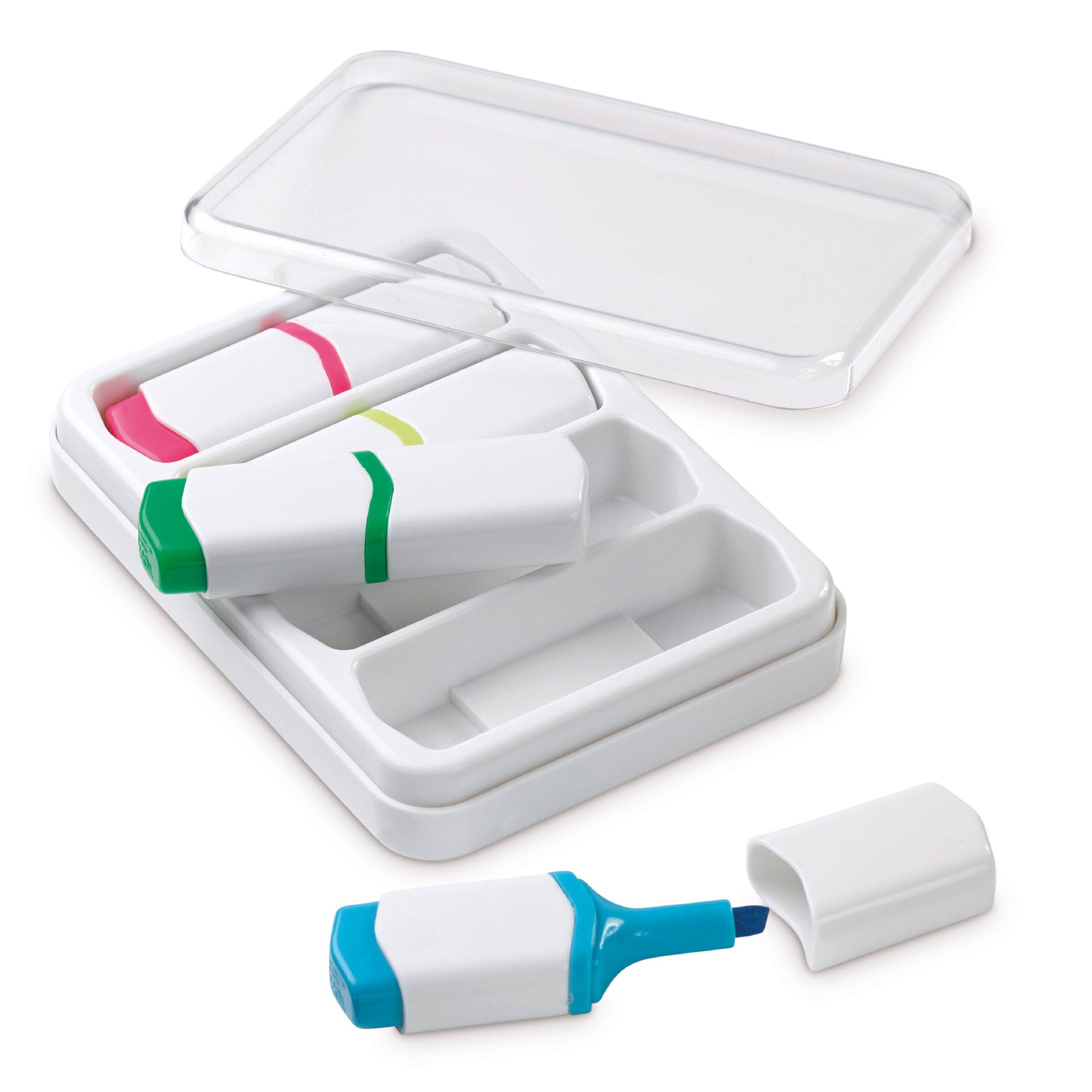 Textmarkter Set 4St. 75mm - weiss-274