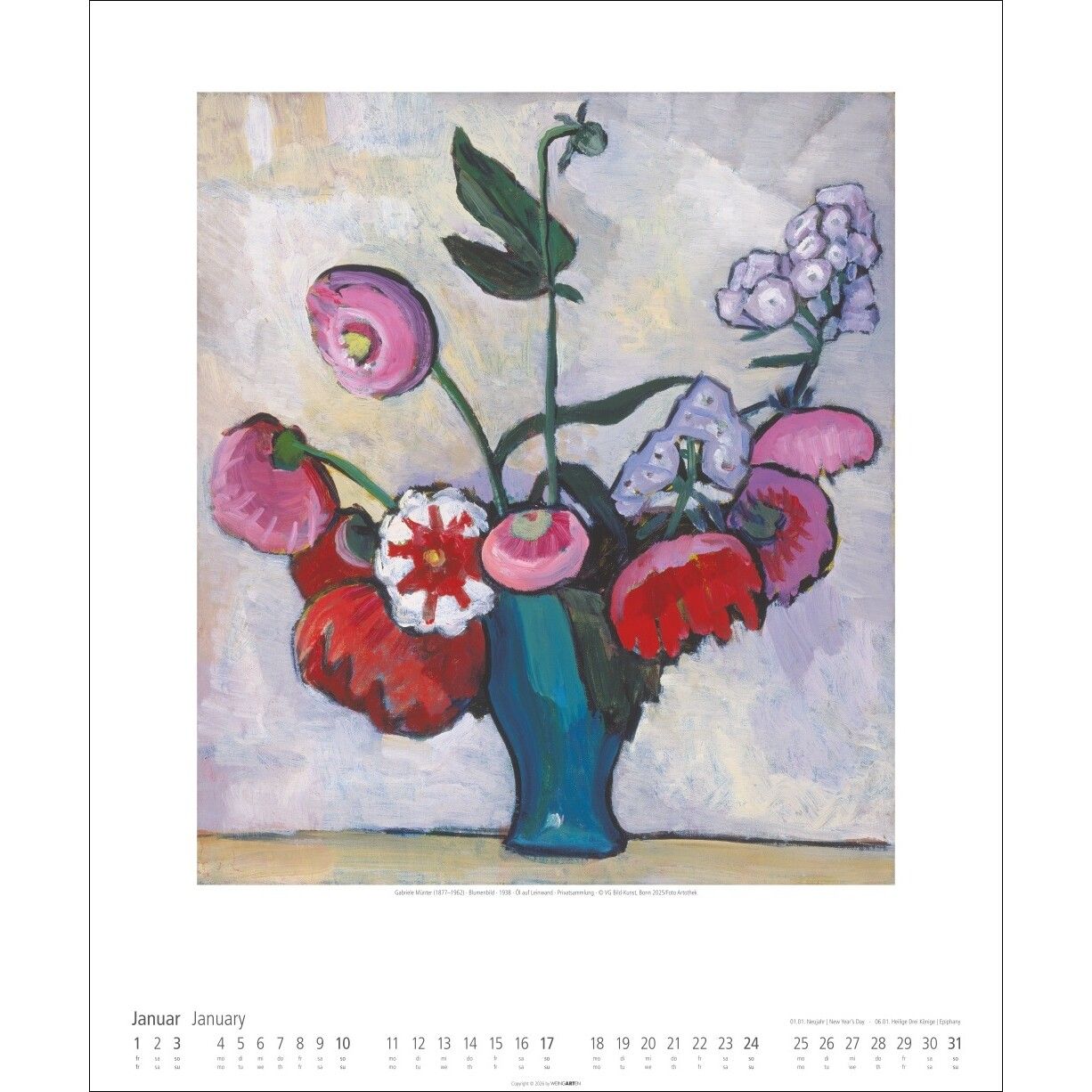 Gabriele Münter - Kunst & Kultur Kalender-182