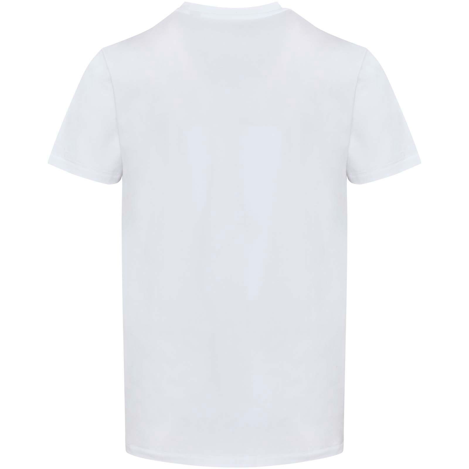 Balfour 200 g/m² Kurzärmeliges T-Shirt V-Ausschnitt Bio Baumwolle (OCS), unisex - weiss-976