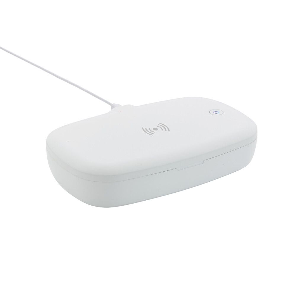 UV-C Sterilisations-Box mit 5W Wireless Charger - weiß-151