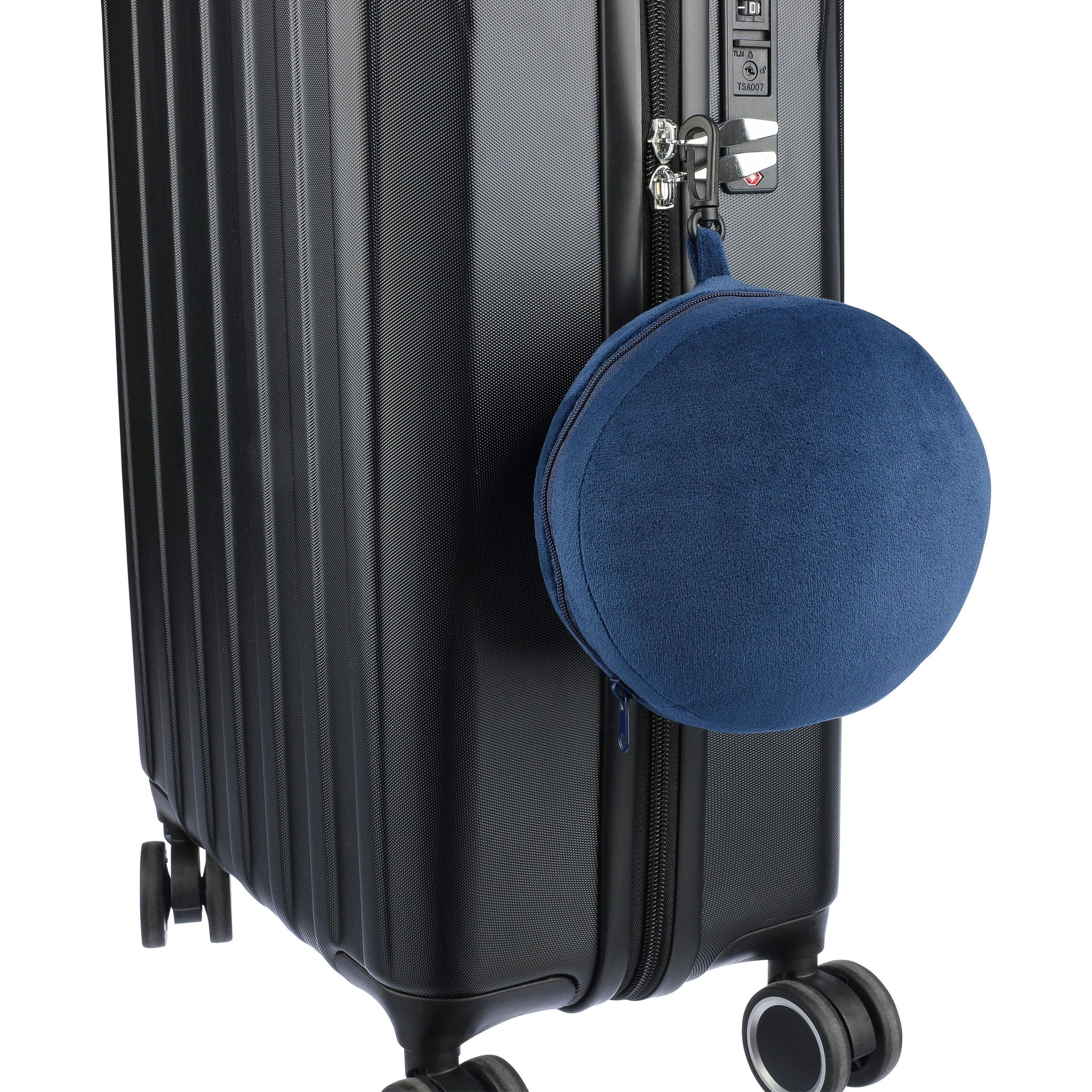 Reisekissen aus Polyester Leontine - blau-964