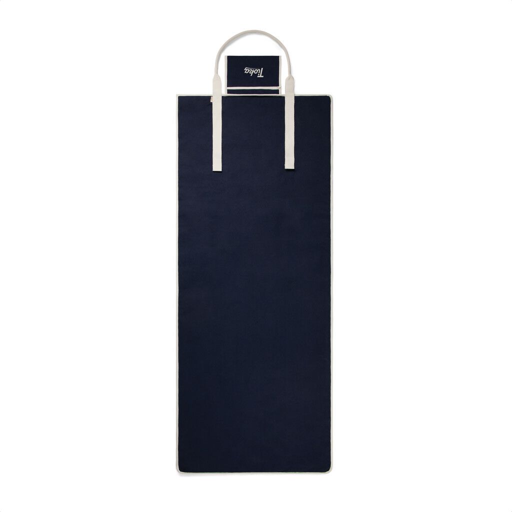VINGA Volonne AWARE™ Strandmatte aus recyceltem Canvas - blau-64