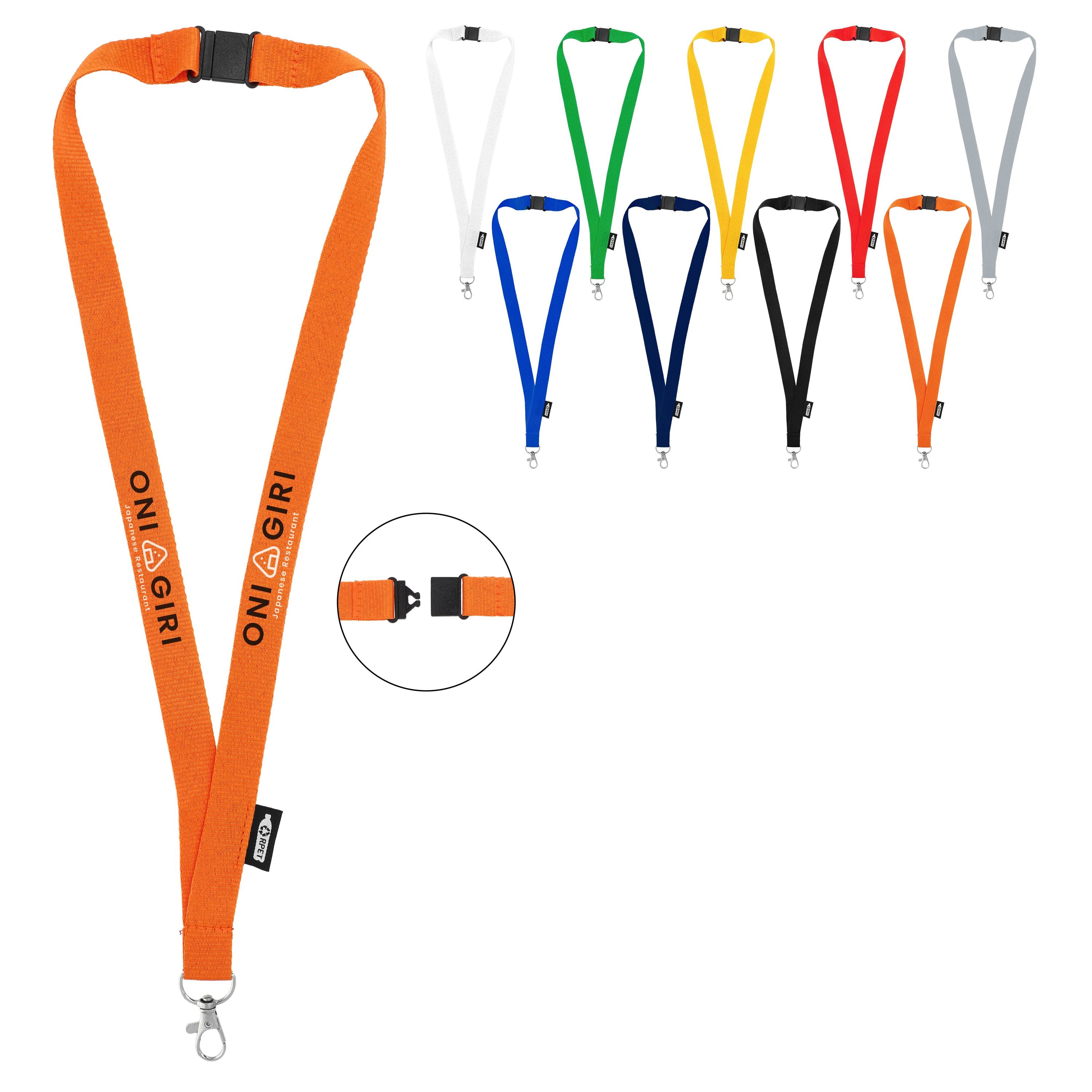 R-PET-Lanyard - orange-412