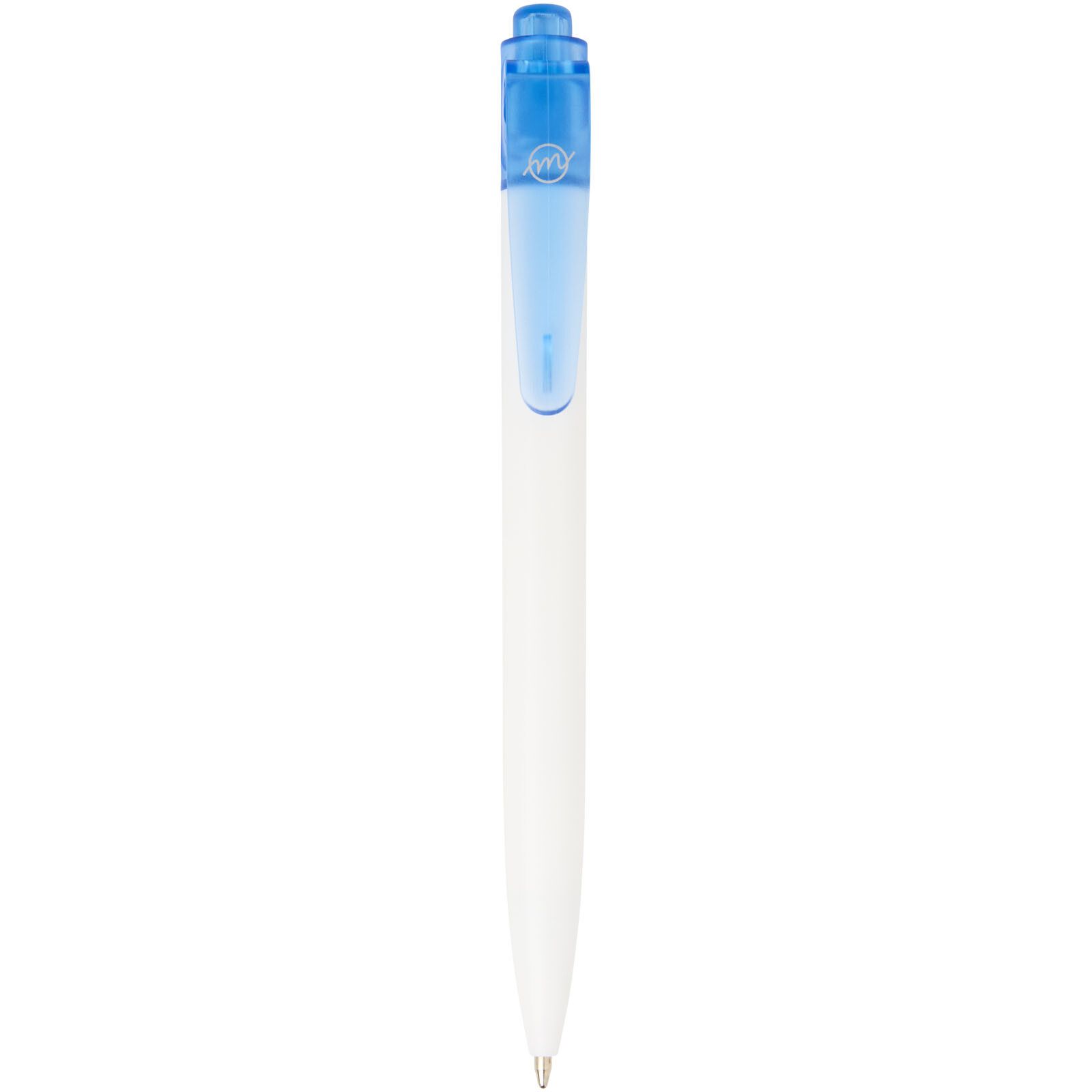 transparent blau -  weiss