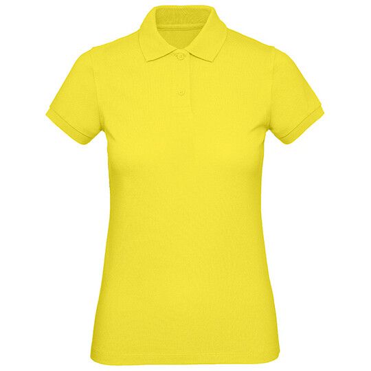 Inspire Polo /Women_° - solar yellow - S-86