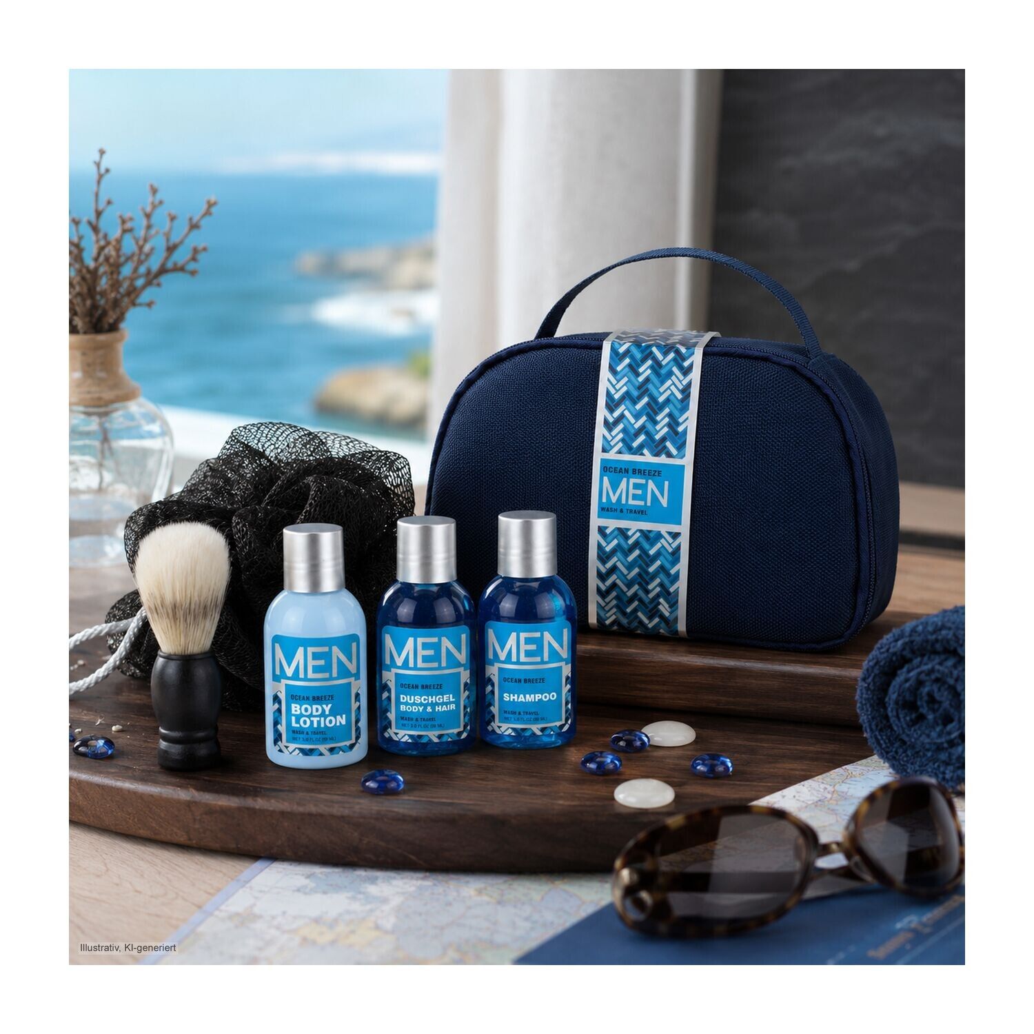 Wellness-Geschenkset: Wash & Travel-518