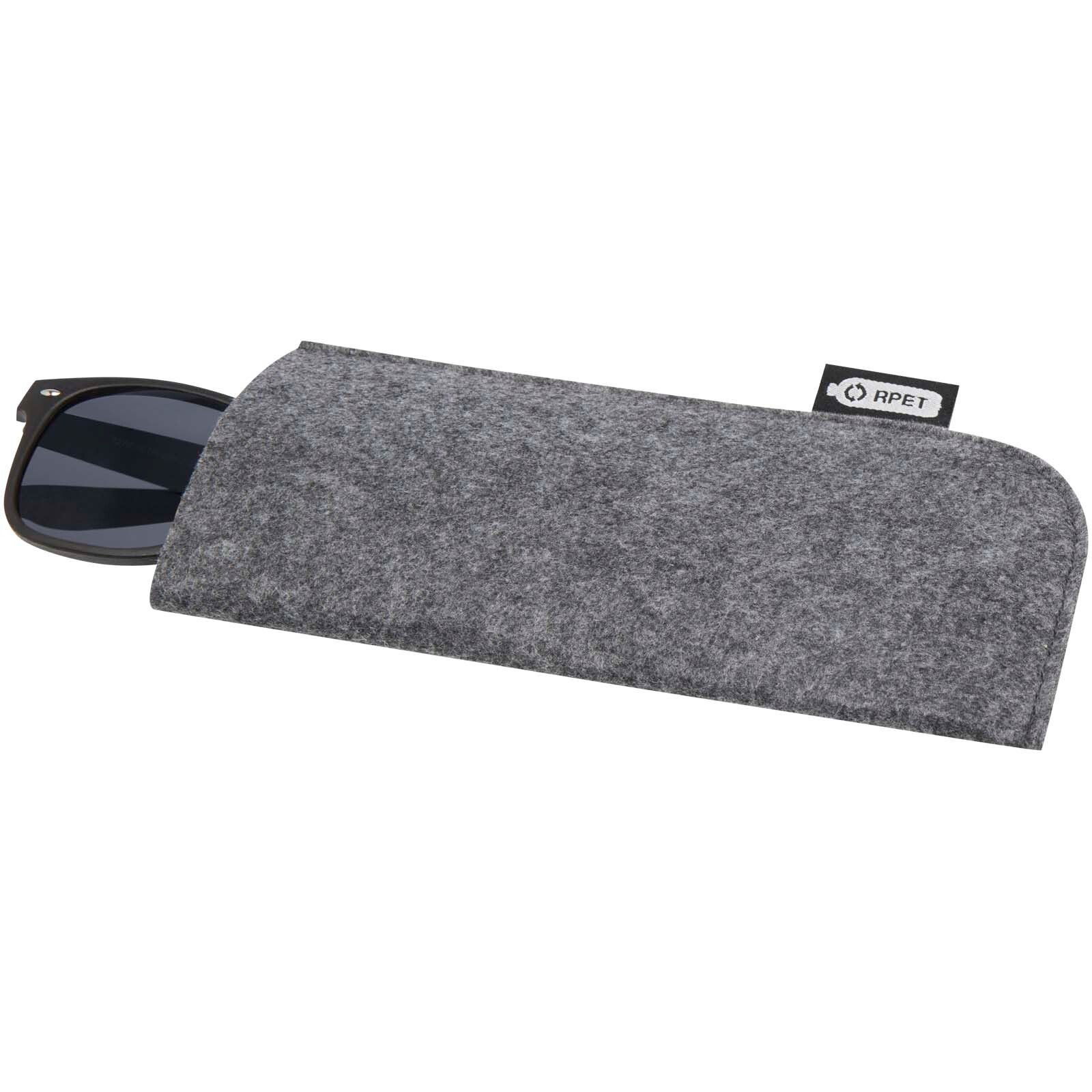 Felta Brillenetui aus recyceltem GRS-Material - mittelgrau-76