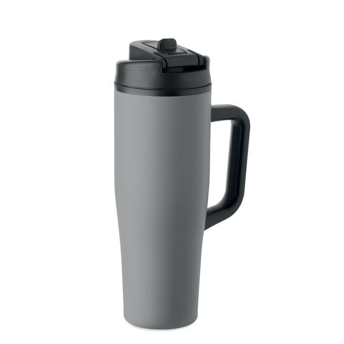 Doppelwandiger Becher 900ml ATLANTA - grau-881