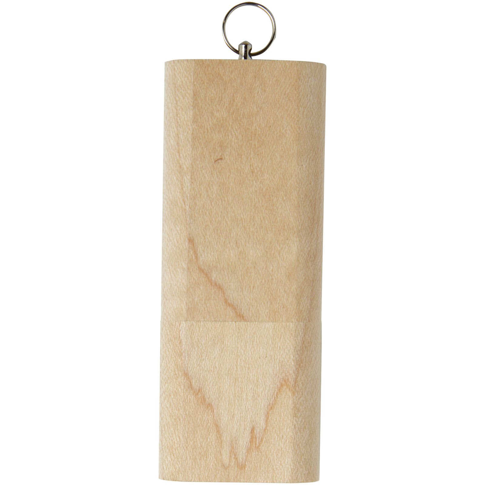 USB-Stick 3.0 aus Holz mit Schlüsselring - hellbraun - 64 GB-188