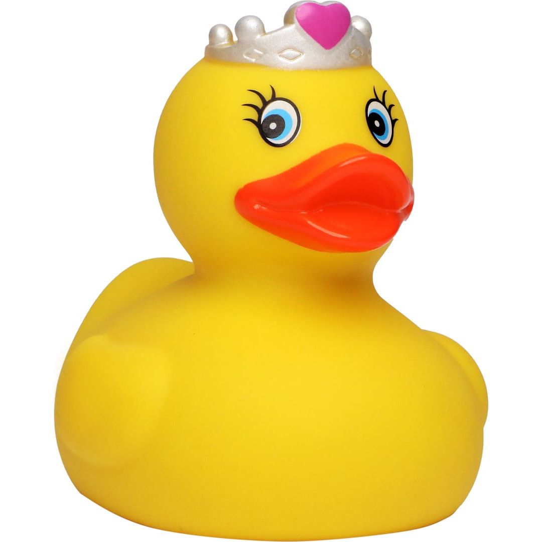 Quietsche-Ente Prinzessin - bunt-409
