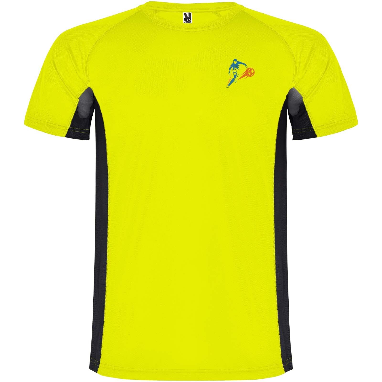 Shanghai Sport T-Shirt für Kinder - fluorgelb -  schwarz-172