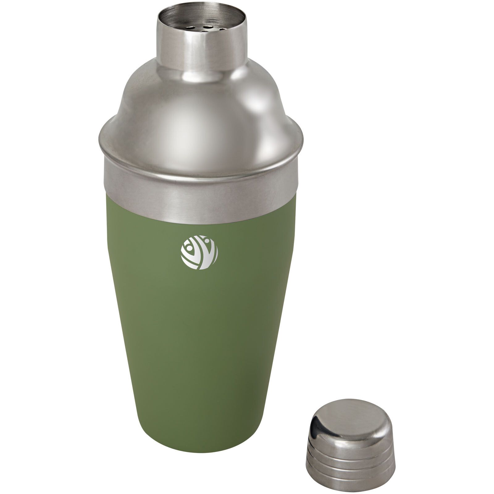 Gaudie Cocktailshaker aus recyceltem Edelstahl - heather grün-99
