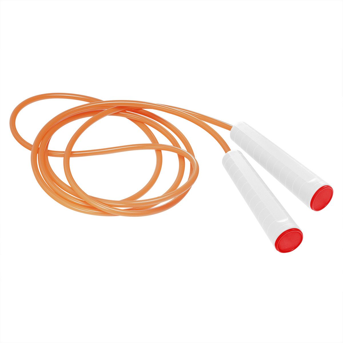 Springseil - weiß, rot, neonorange-264