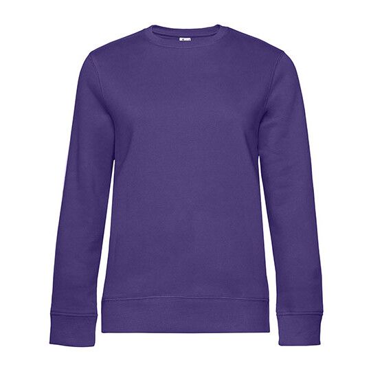 QUEEN Crew Neck Sweat_° - radiant purple - XS-759
