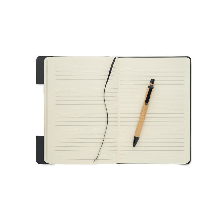 DIN A5 RPET Notizbuch-Set NOTEMIX - schwarz-185