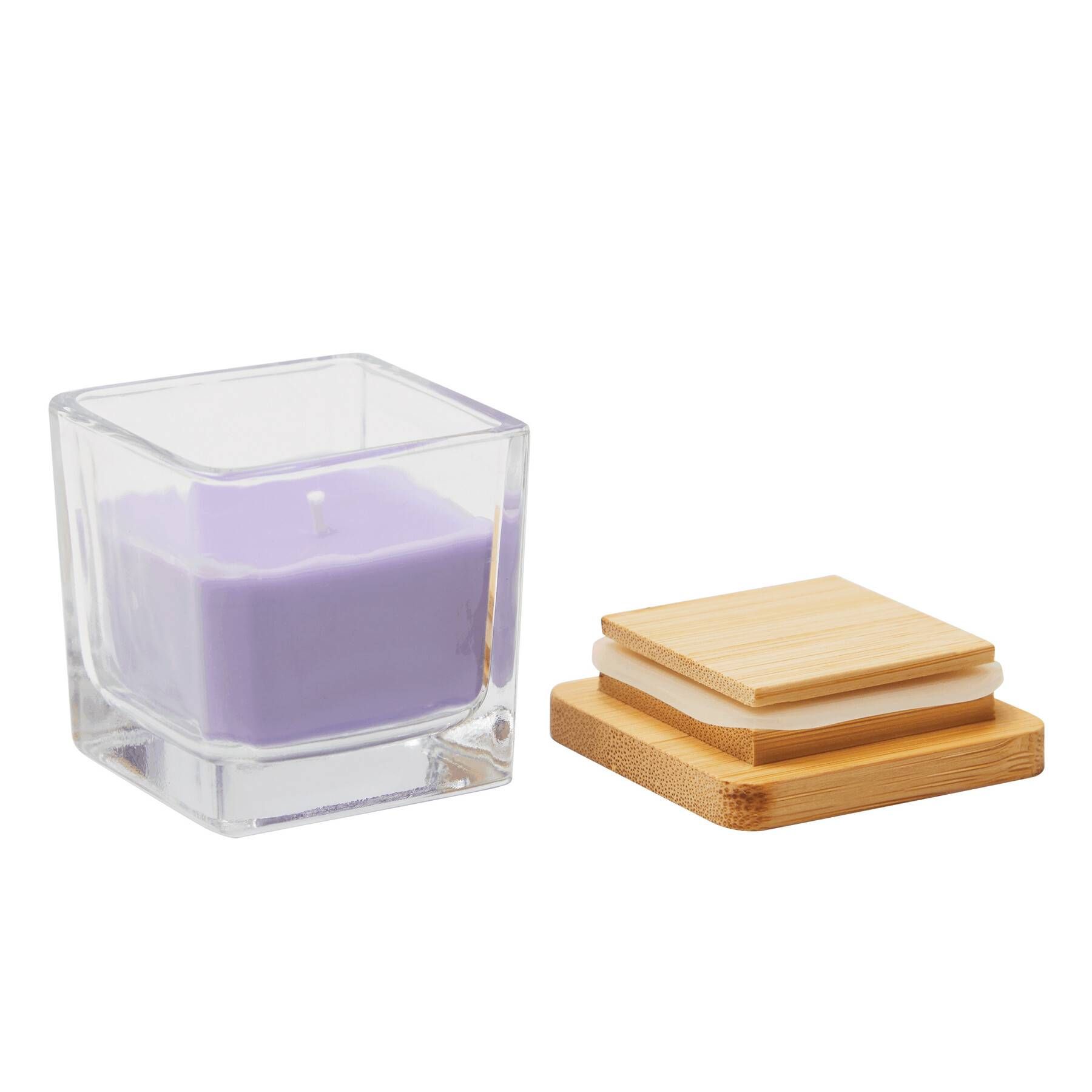 Duftkerze GLOW - lila / Lavendel-420