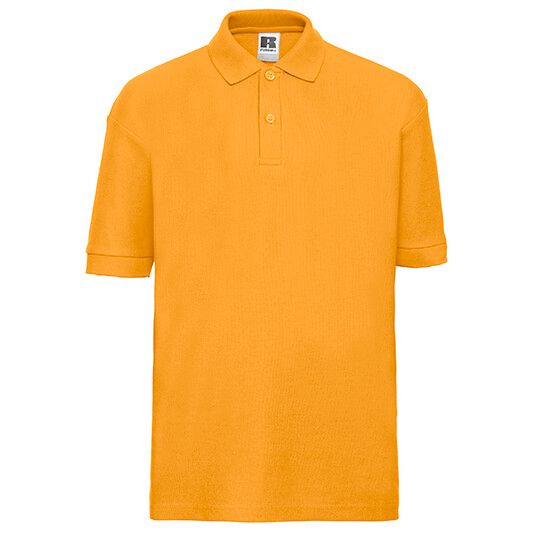 Kids Classic Polycotton Polo - pure gold - 104 (3/4)-657