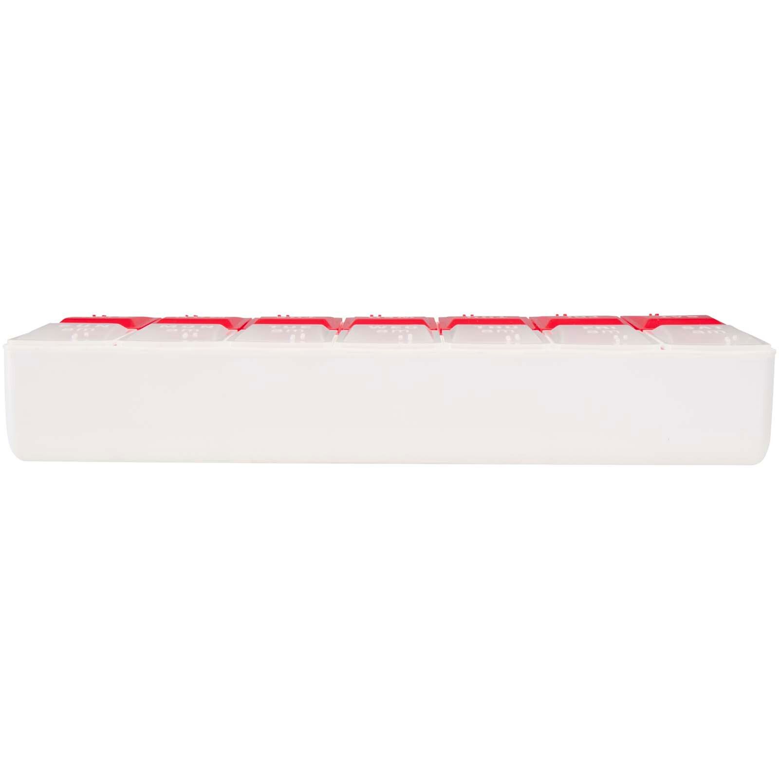 Cycle 7 Tage Tabletten Box für morgens und abends - rot-932