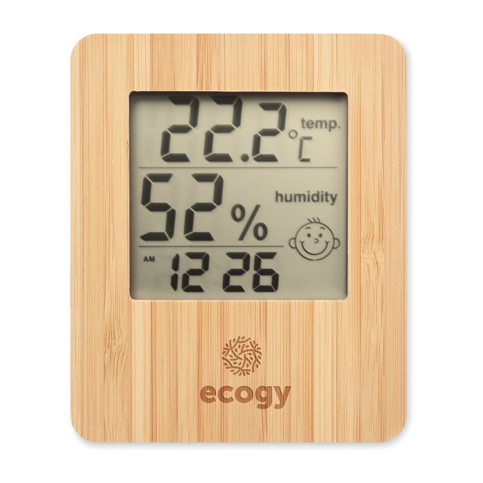 Wetterstation Bambus SUNCITY - holz-694