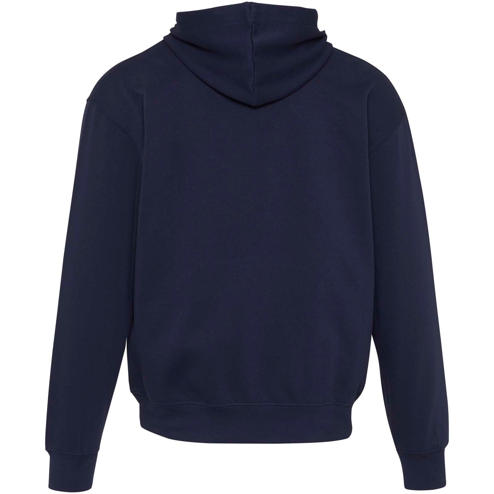 Boris Oversize Kapuzenpullover aus recycelter 280 g/m2 Bio Baumwolle (OCS), unisex - navy-237