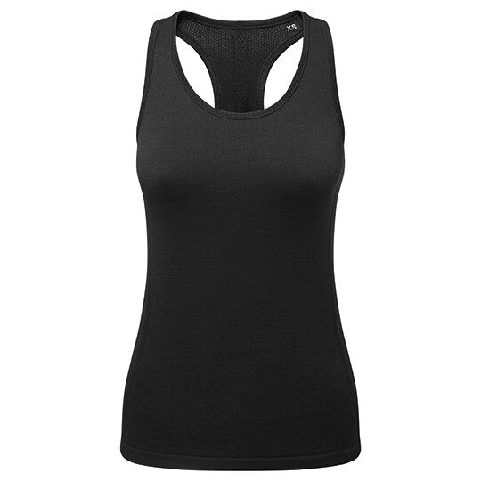 Women´s Recycled Seamless ´3D Fit´ Multi-Sport Flex Vest - black-598