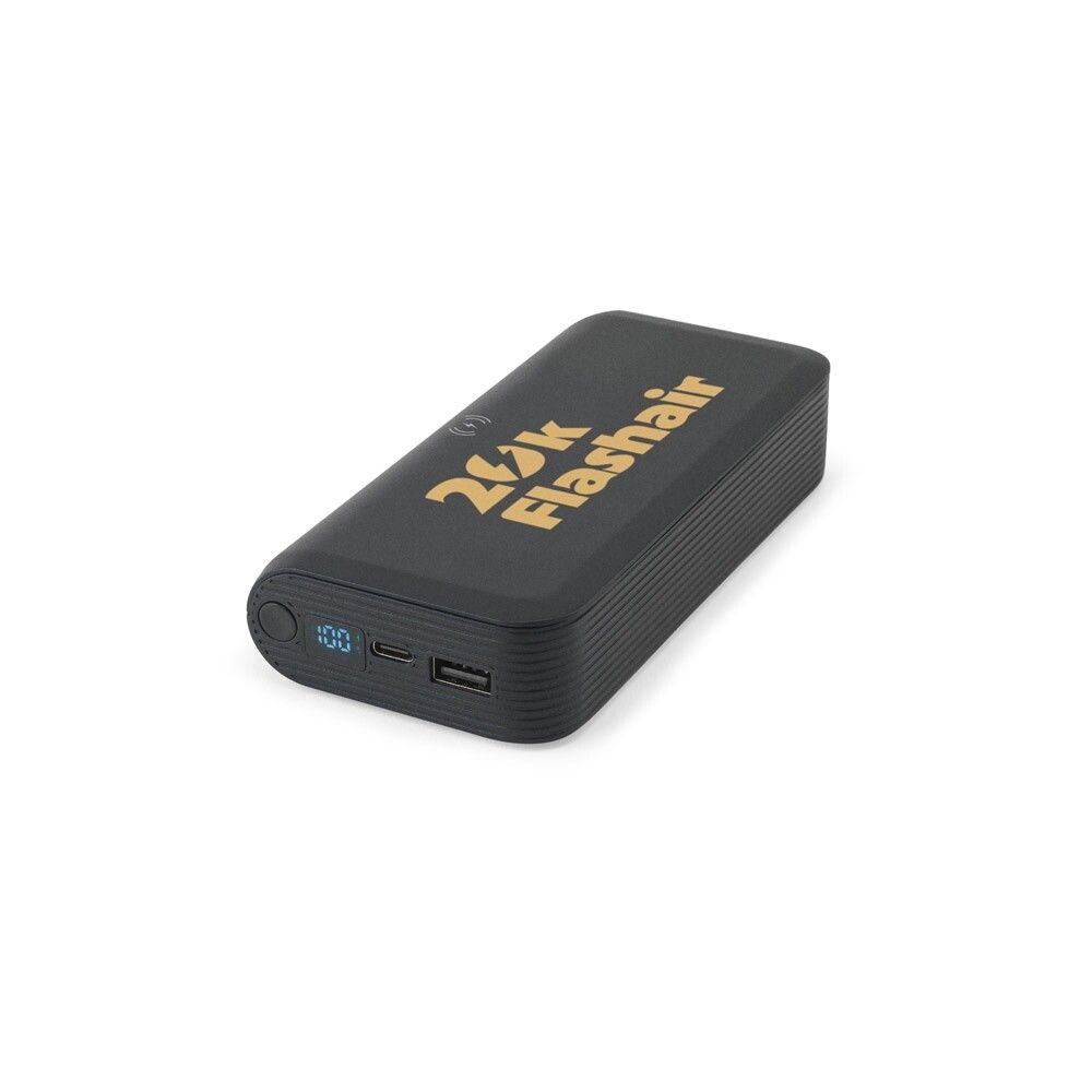 BECKER 20 20.000 mAh Powerbank aus recyceltem ABS - schwarz-457