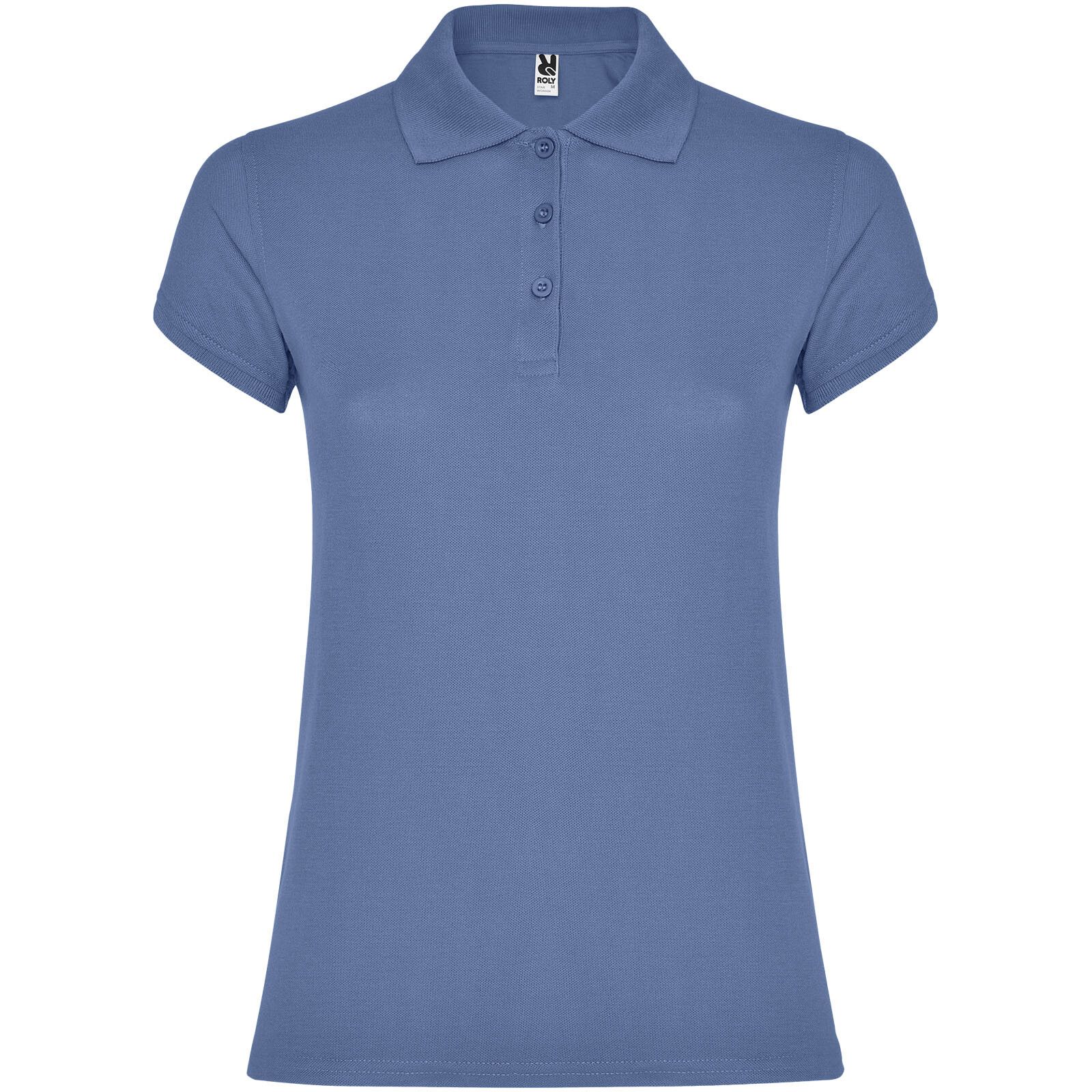 Star Poloshirt für Damen - riviera blau - XL-370