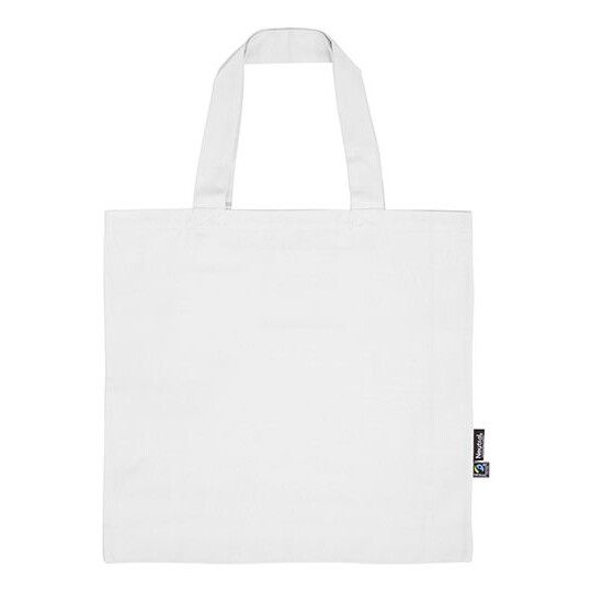 Twill Shopper Bag - white-742