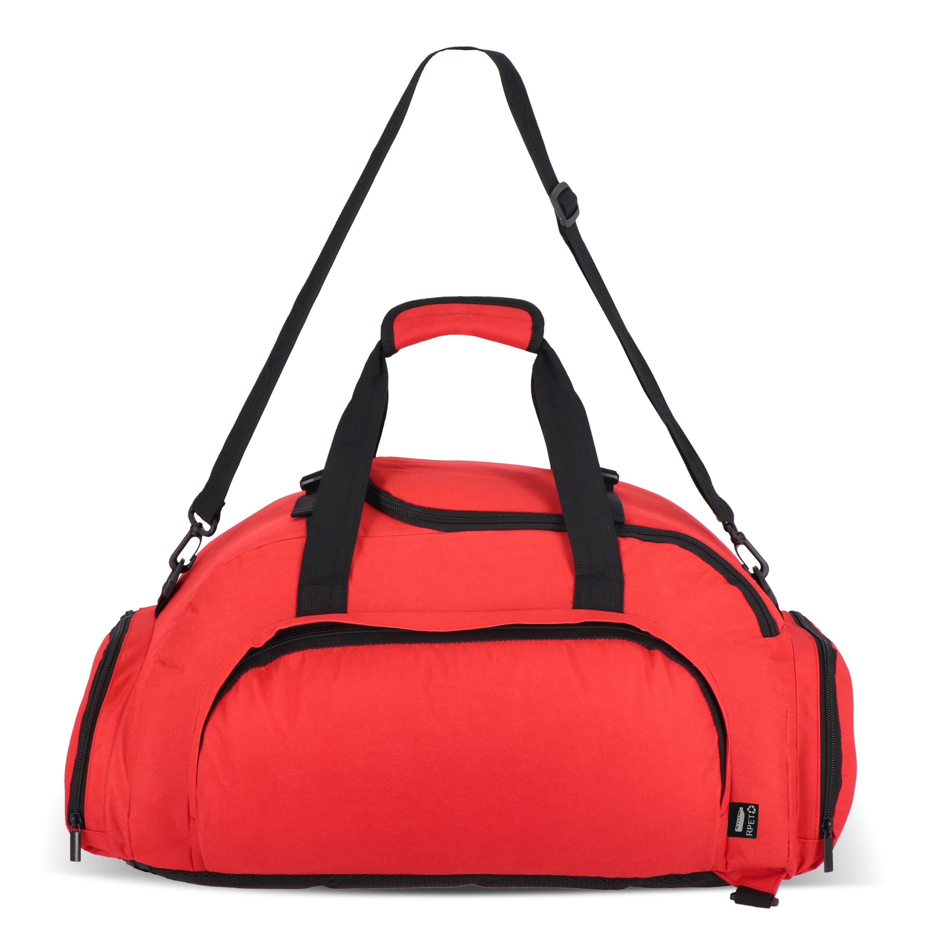 Sporttasche / Rucksack Karo R-PET 27L - rot-613