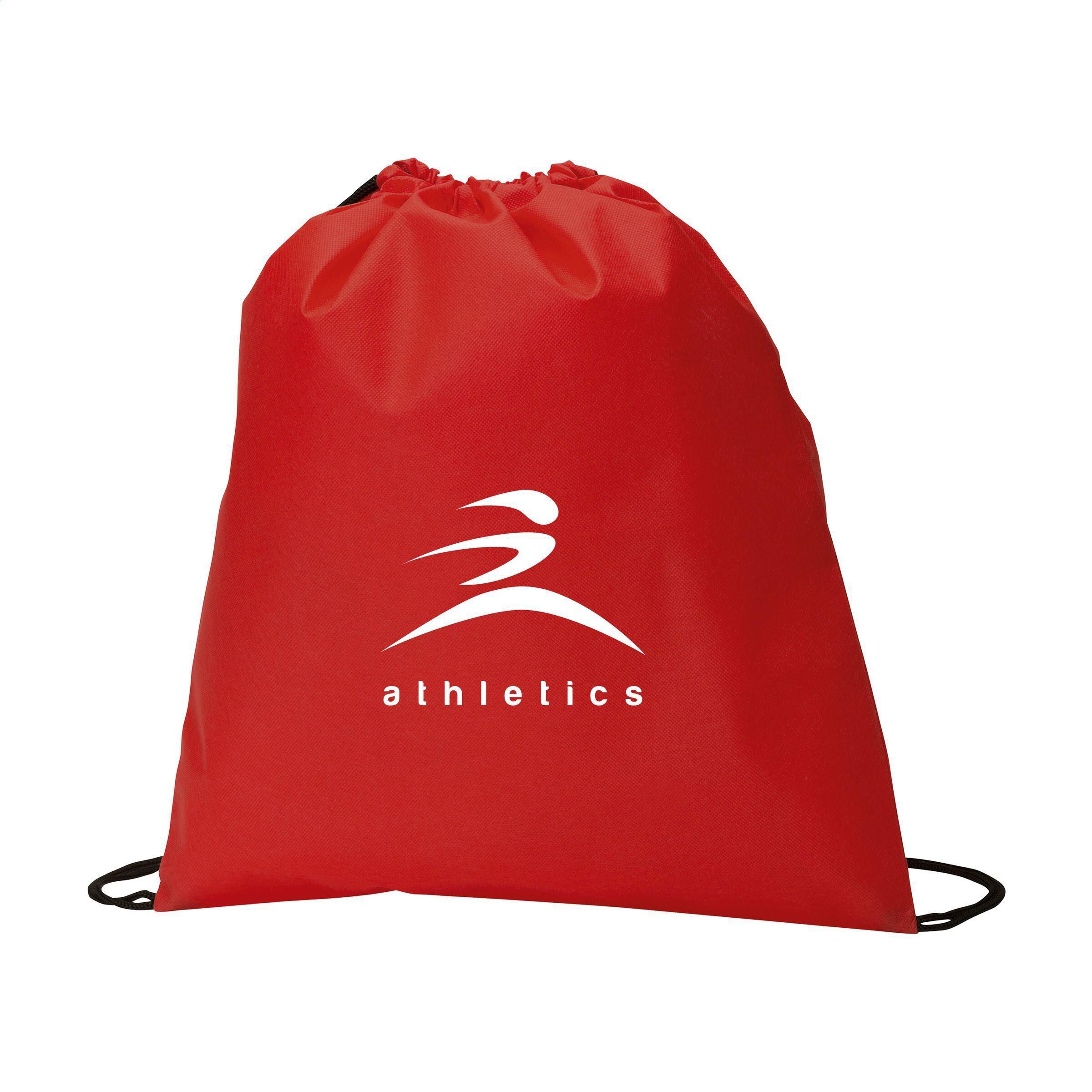 Non-Woven Promobag GRS RPET (80 g/m²) Rucksack - rot-304