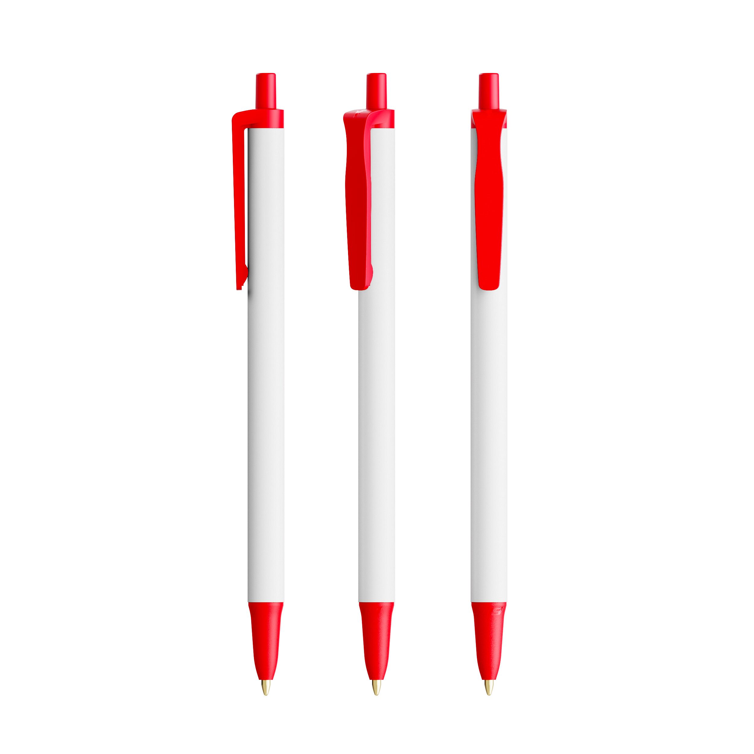 BIC® Clic Stic Ecolutions® Kugelschreiber, Mine blau - rot-358
