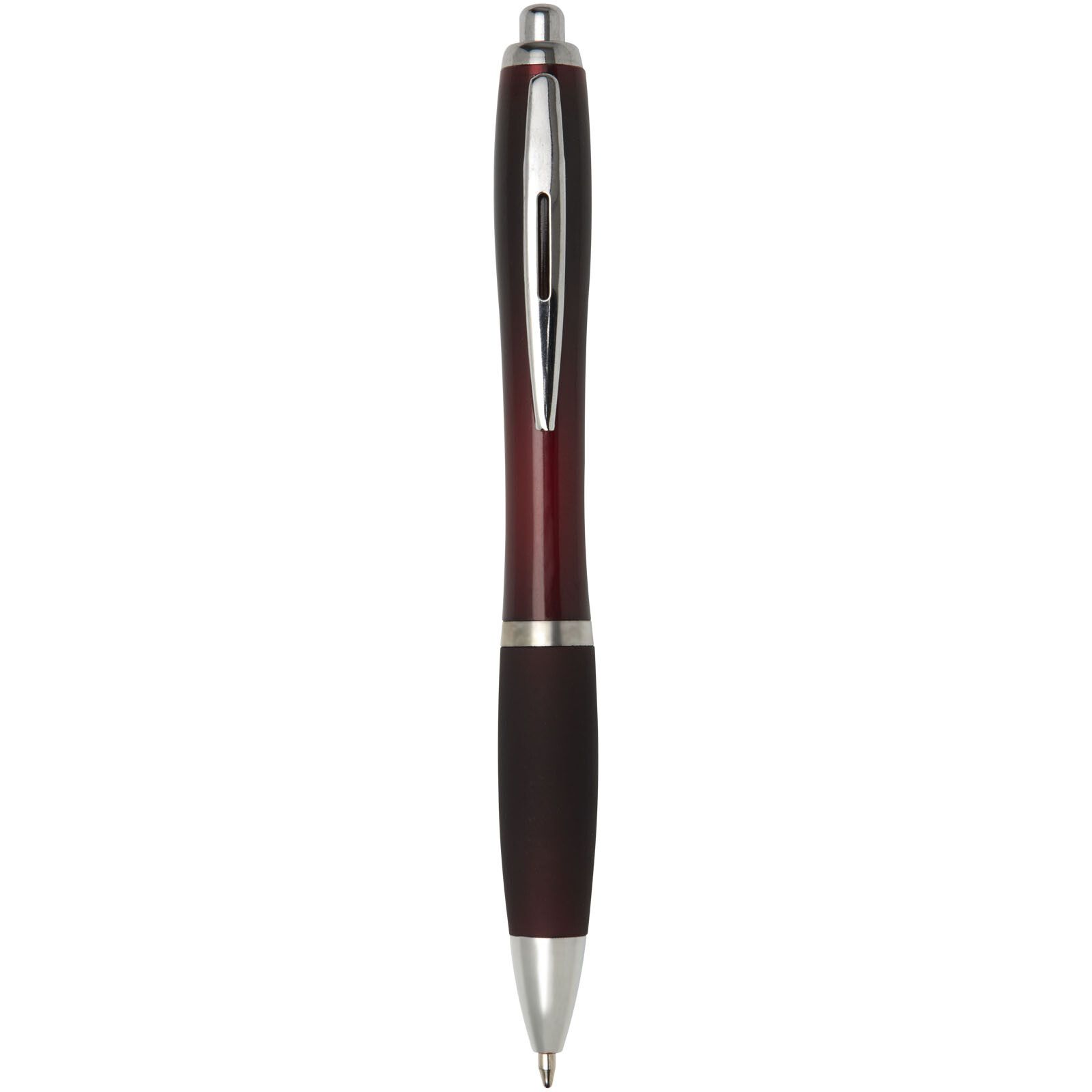 Nash Kugelschreiber mit farbigem Schaft und Griff (schwarze Mine) - merlot rot-99