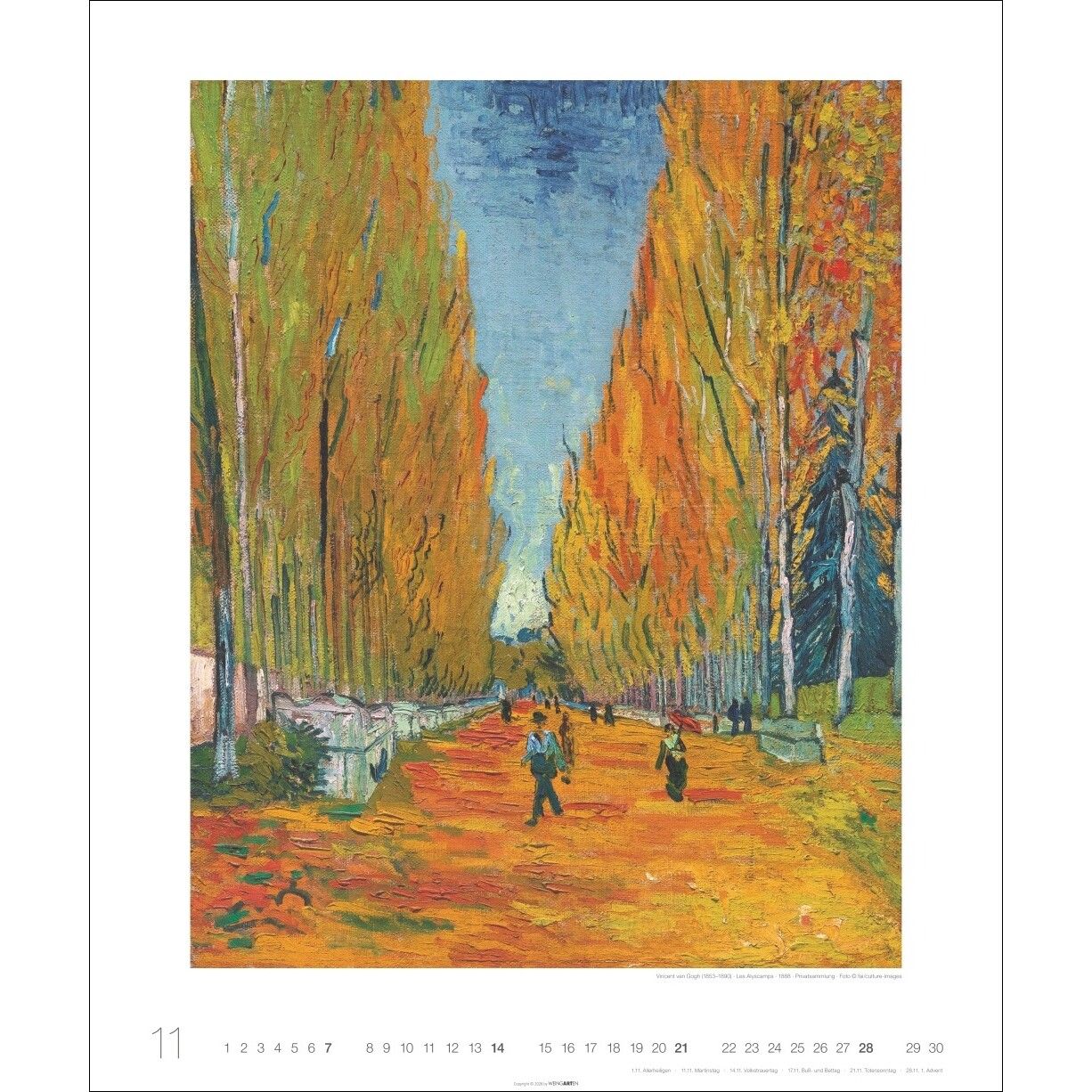 Vincent van Gogh Edtion - Kunst & Kultur Kalender-842