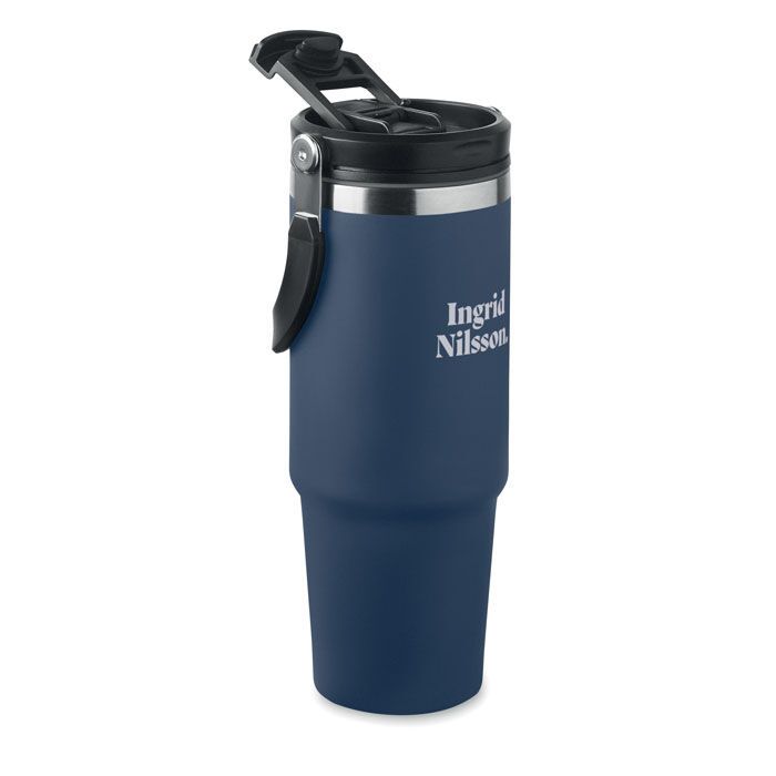 Doppelwandiger Becher 850 ml SUMA HAND - marineblau-109