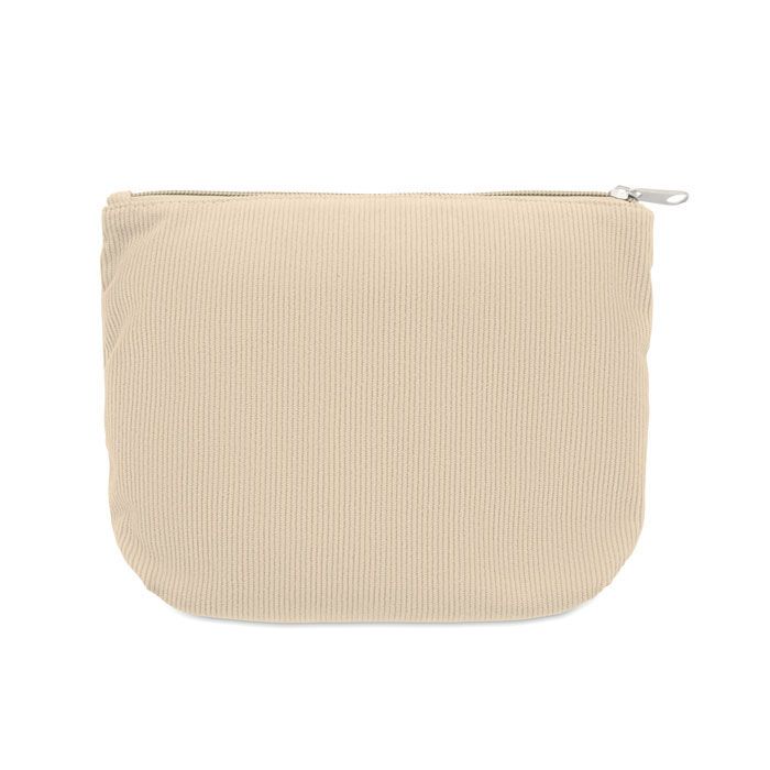 Kosmetiktasche Kord-Polyester CORDY T - beige-52